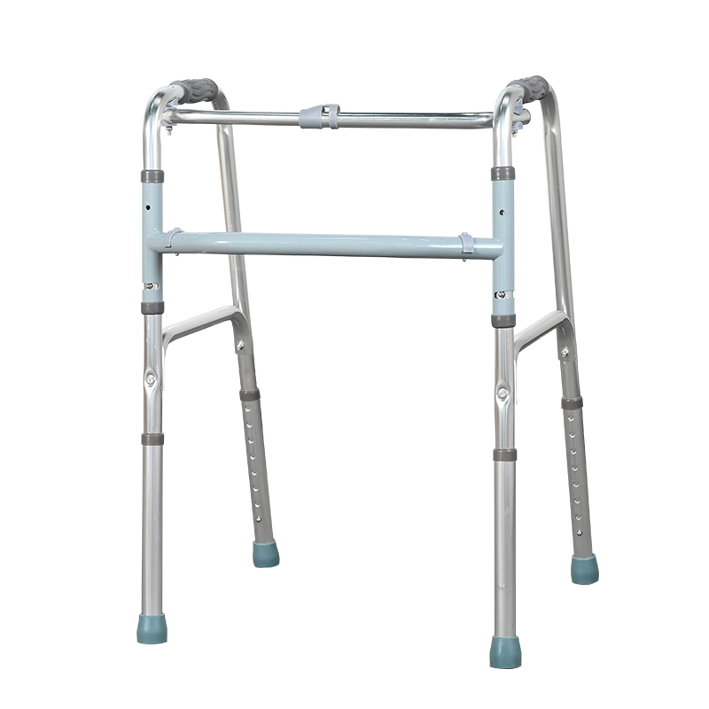 Factory Direct Sale Walker Folding Mobility Aid Frame Walking Aids for Adults and Elderly People