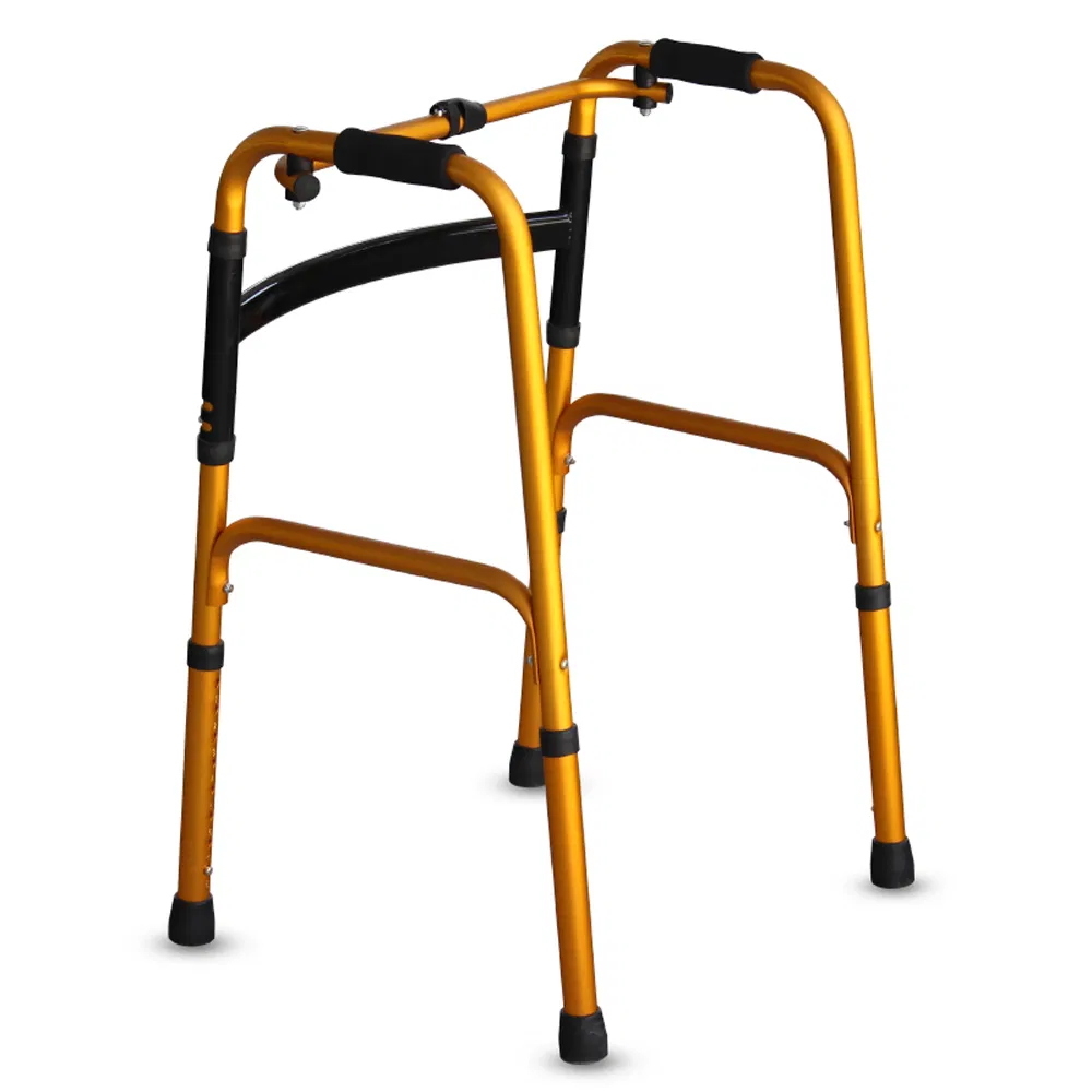 Reciprocal Swing Walker Mobility Walking Aids Foldable Aluminium