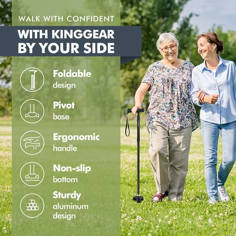 Adjustable Folding Walking Cane