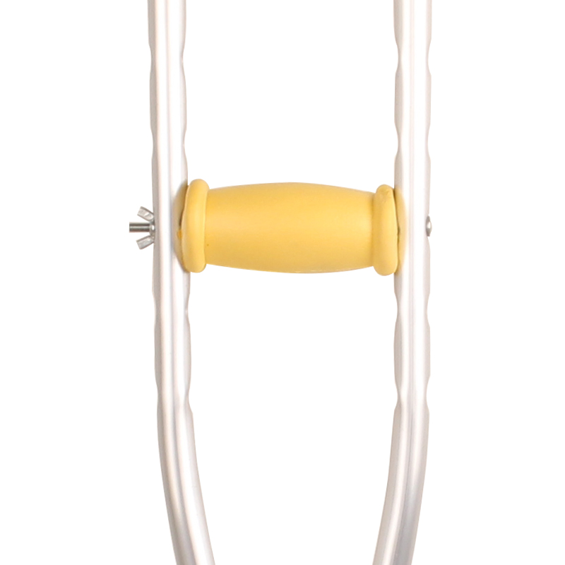 Disabled Adjustable Walking Push-Button Medical Armpit Crutch Underarm Crutches