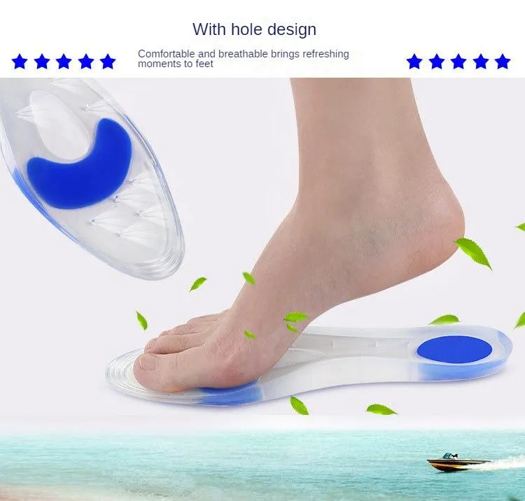 Silicone Orthotic Insoles Detail
