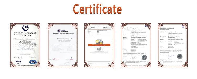 Certification Documents