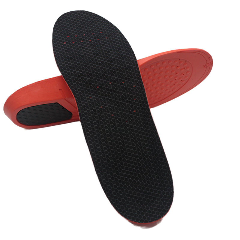 Customized Sports Shoes Shock Absorption Massage PU Foam Plantar Fasciitis Insoles