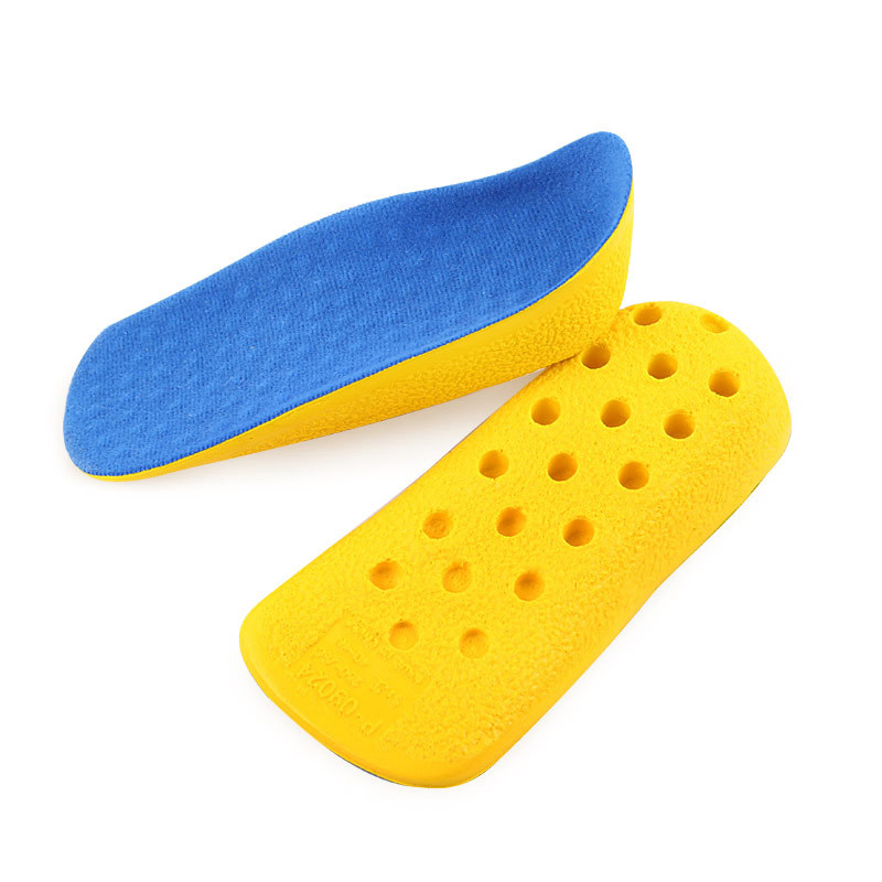 Breathable Comfortable EVA Insoles Invisible Height Increasing Pad Heel Shock Absorption Insoles