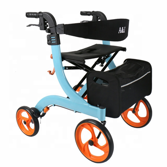 Sturdy Aluminum Alloy Adult Walking Aid with 110 Kg Maximum Load Weight