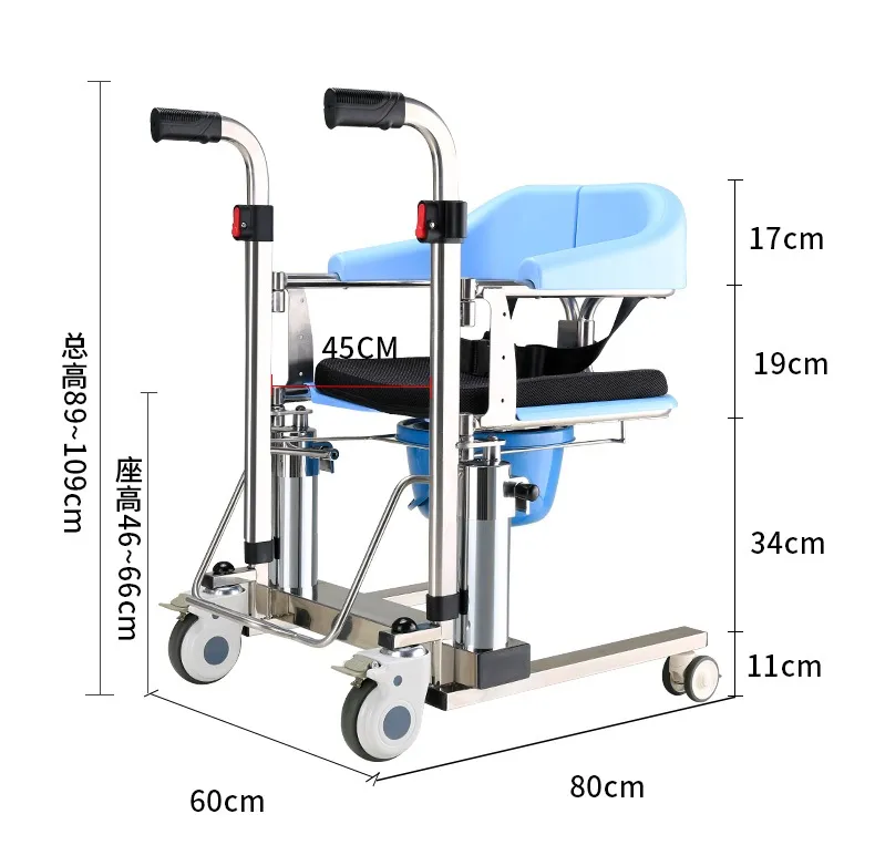 Hydraulic lifting chair