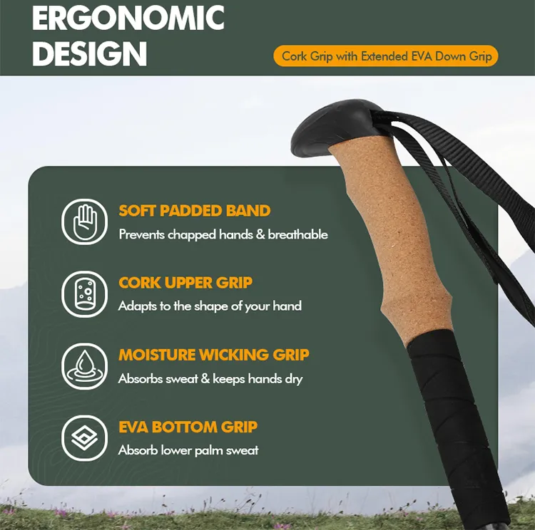 Telescopic Trekking Poles