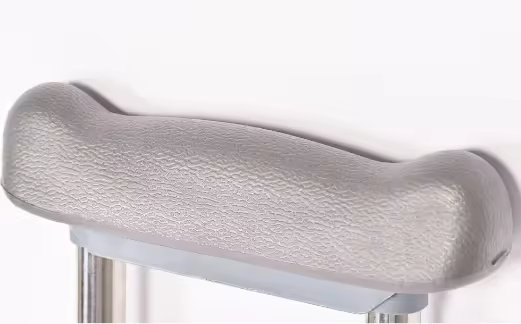 High Quality Stainless Steel Underarm Crutches Elderly Walking Stick Adjustable Axillary Crutches