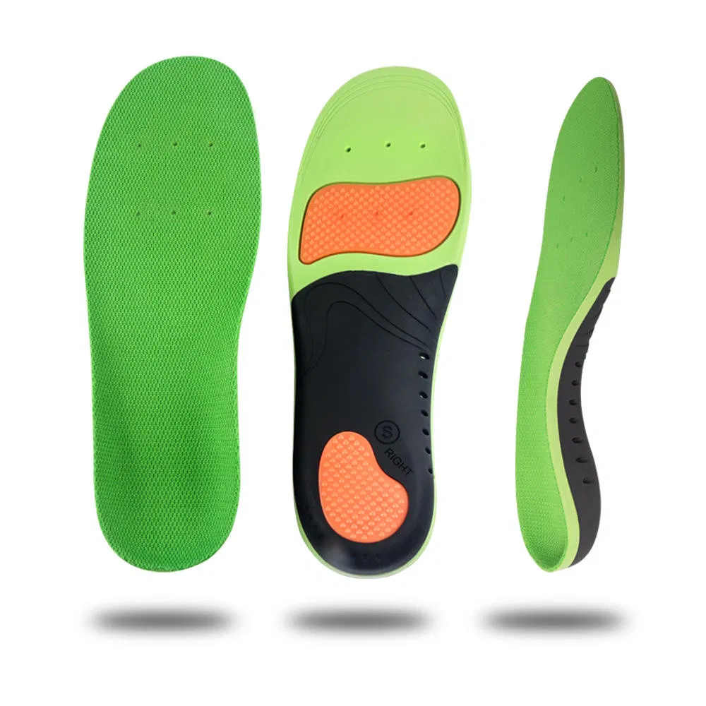 Foot Support Shoe Insole Heel Insert Pad Custom PU Arch Support Sports &amp; Insoles Orthotics Insole Supports