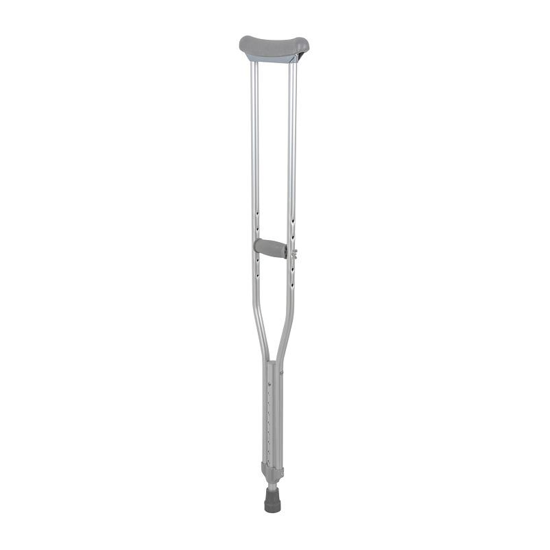 Arm Walking Cane Stick Lightweight Aluminum Axillary Crutches, L Type