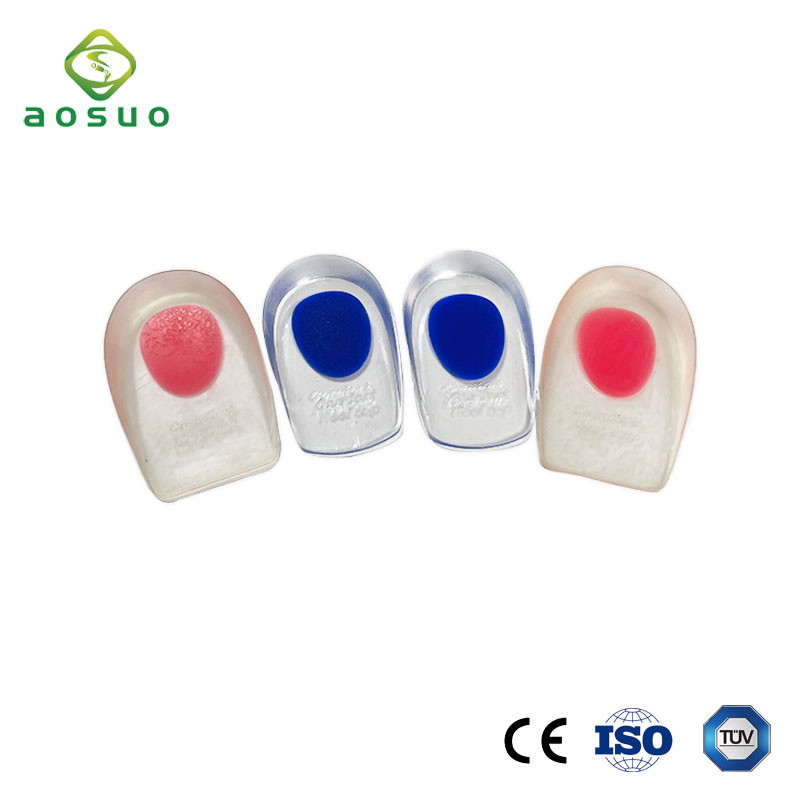 Silicone Half Pad Heel Cushion-Lightweight Arch Support Eco-Friendly
