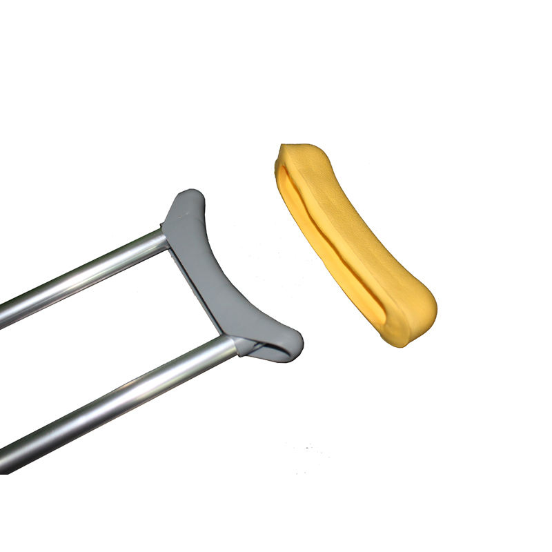 Stainless Steel Crutches Walking Crutch Adjustable Underarm Axillary Crutches