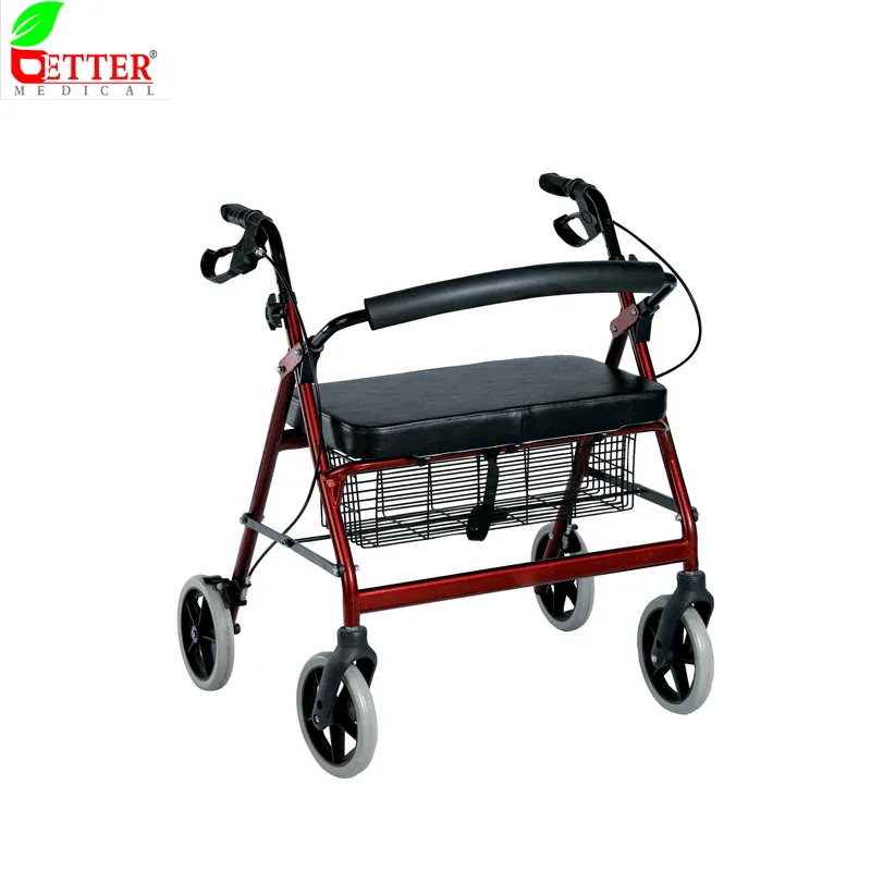 Extra Wide Steel Rollator