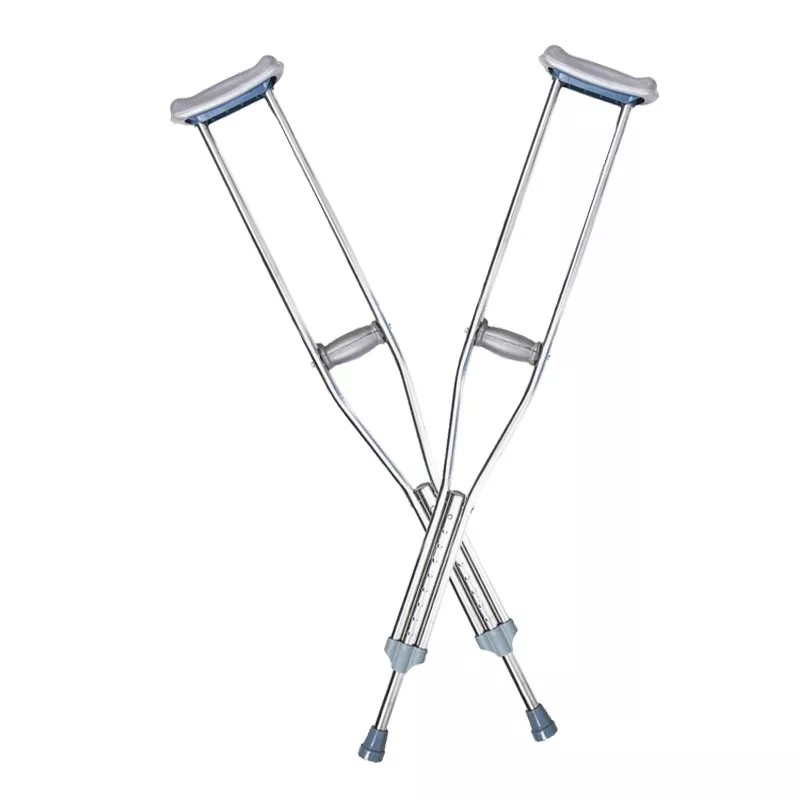 Lightweight Medical Disabled Walking Stick Aluminum Helpful Underarm Axillary Crutch