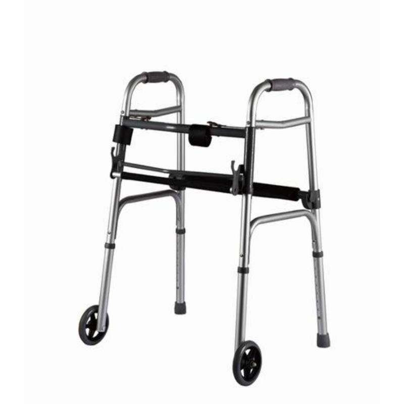 Low Price Indoor Outdoor Rollator with Seat Medical Walking Aid Walker Bme811