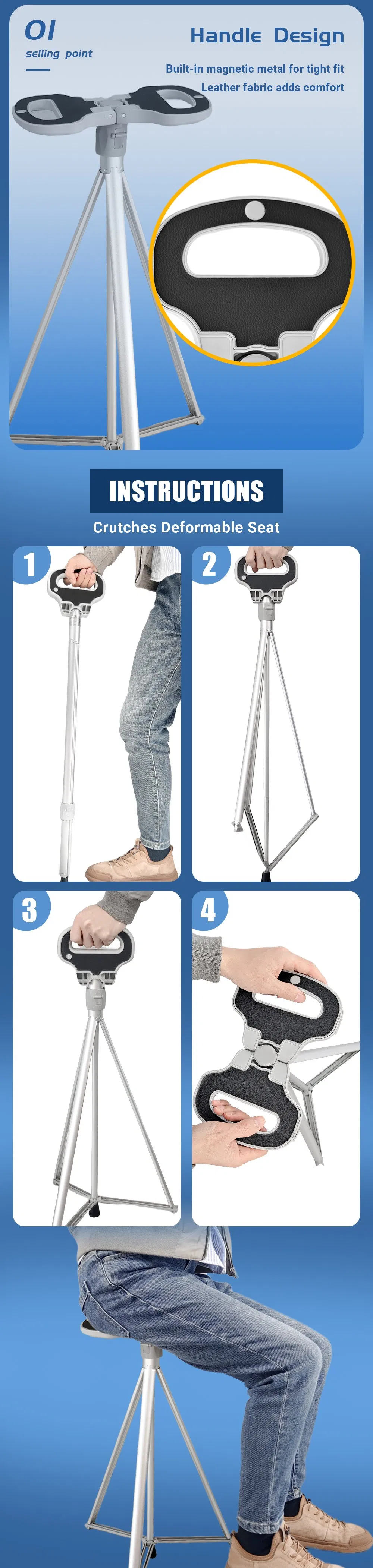 Crutch Stool Detail 2