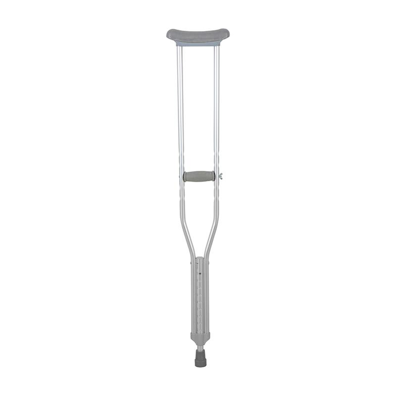 Arm Walking Cane Stick Lightweight Aluminum Axillary Crutches, L Type
