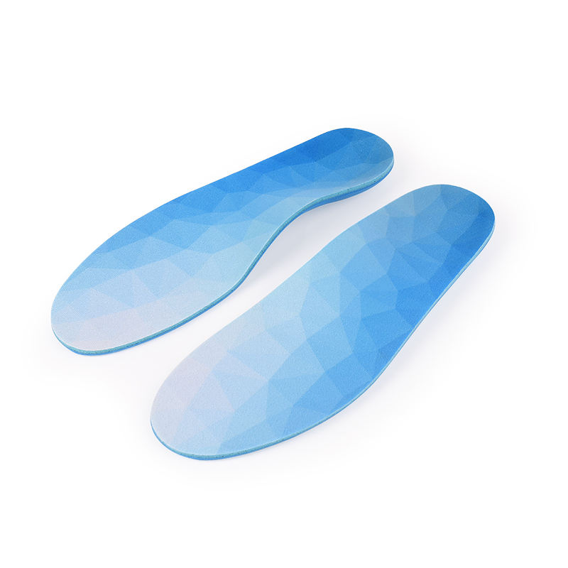 Wholesale Orthotic Flat Foot Corrective Arch Support Unisex Sports Shock Absorption Breathable Tailoring Orthopedic Insoles