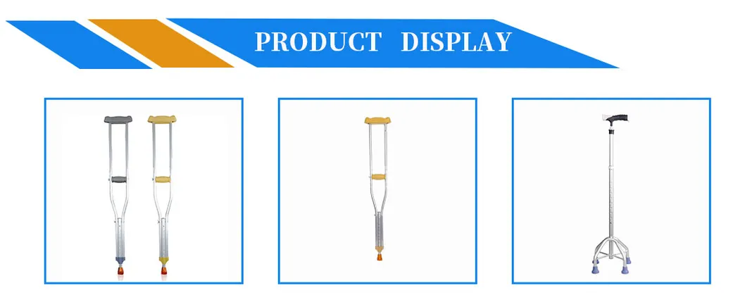 Adjustable Metal Aluminum Alloy Crutch