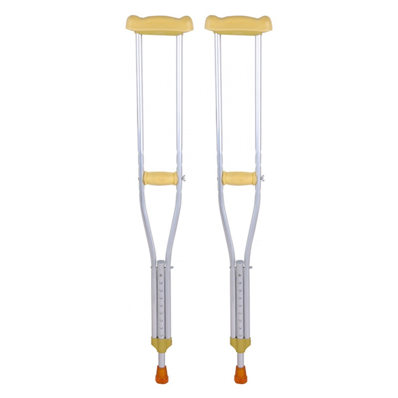 Lightweight Medical Disabled Walking Stick Aluminum Helpful Underarm Axillary Crutch