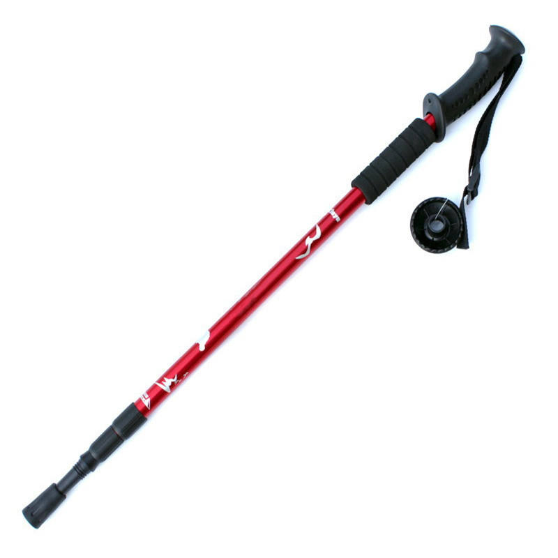 Feistel 6061 Aviation Aluminum Telescoping Hiking Outdoor Portable Nordic Walking Pole Ultralight Trekking Poles
