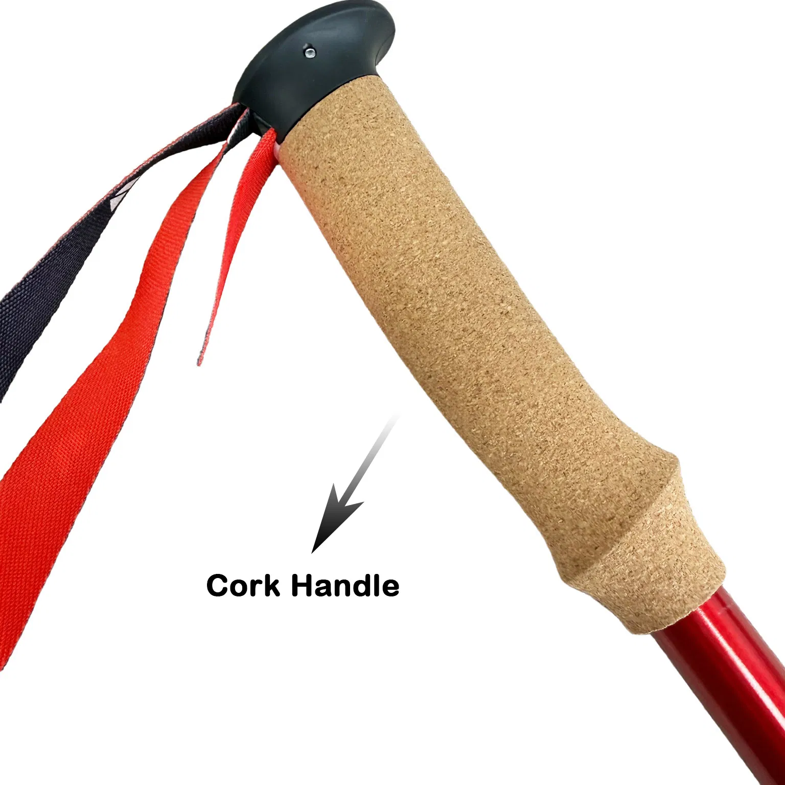 Factory Customized Alpenstock Nordic Walking Hiking Sticks 6061 Aluminum Alloy Telescopic Poles