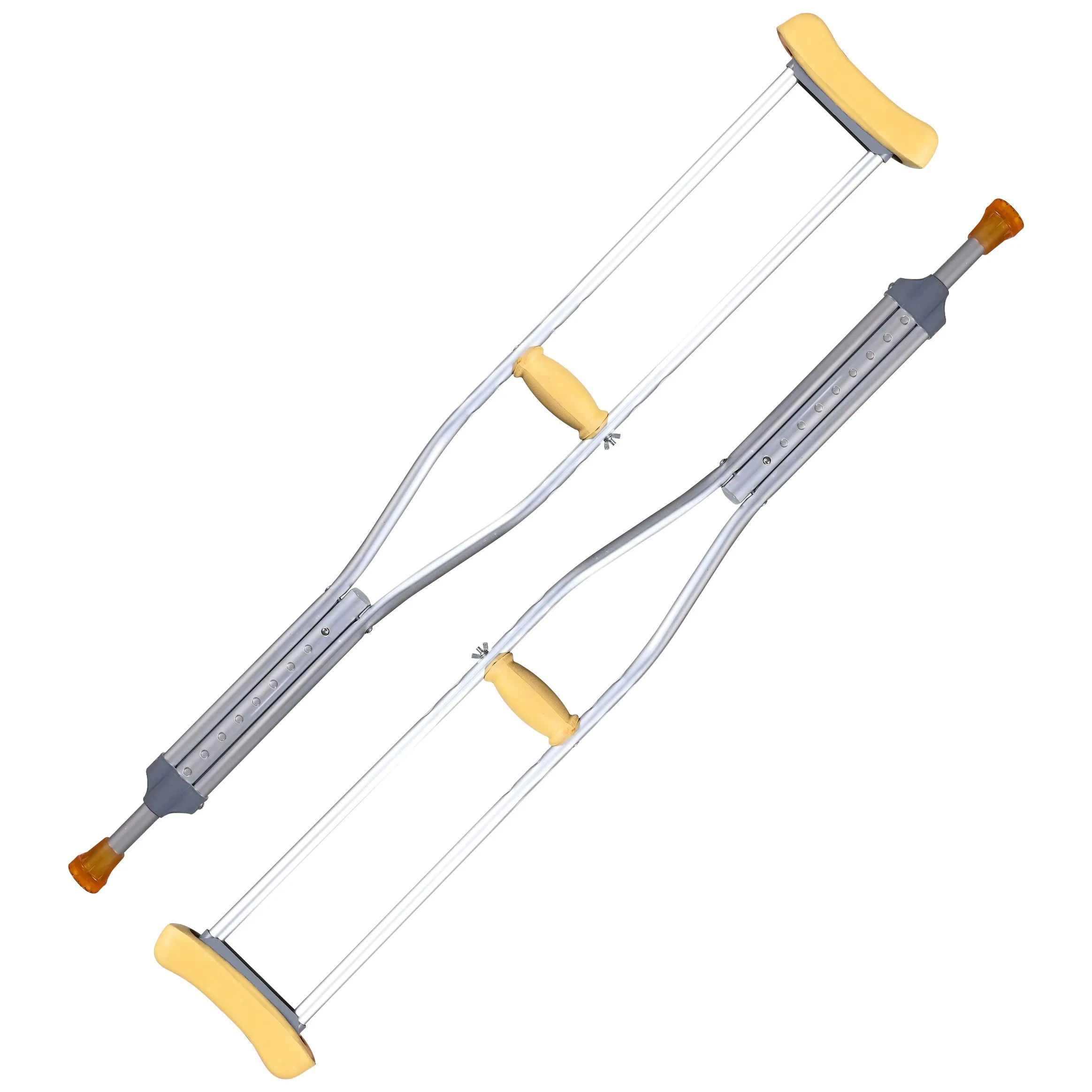 Hot Sale Rehabilitation Therapy Supplies Aluminum Portable Elbow Forearm Underarm Crutches