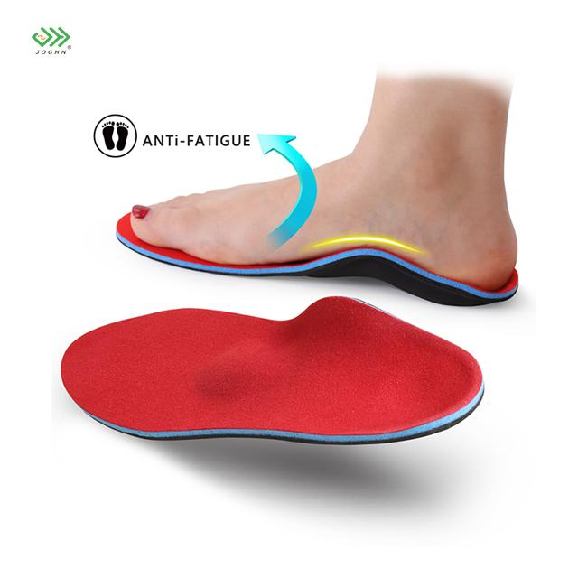 Joghn Plantar Fasciitis Orthotics Insoles for Flat Feet Orthopedic Arch Support Insole