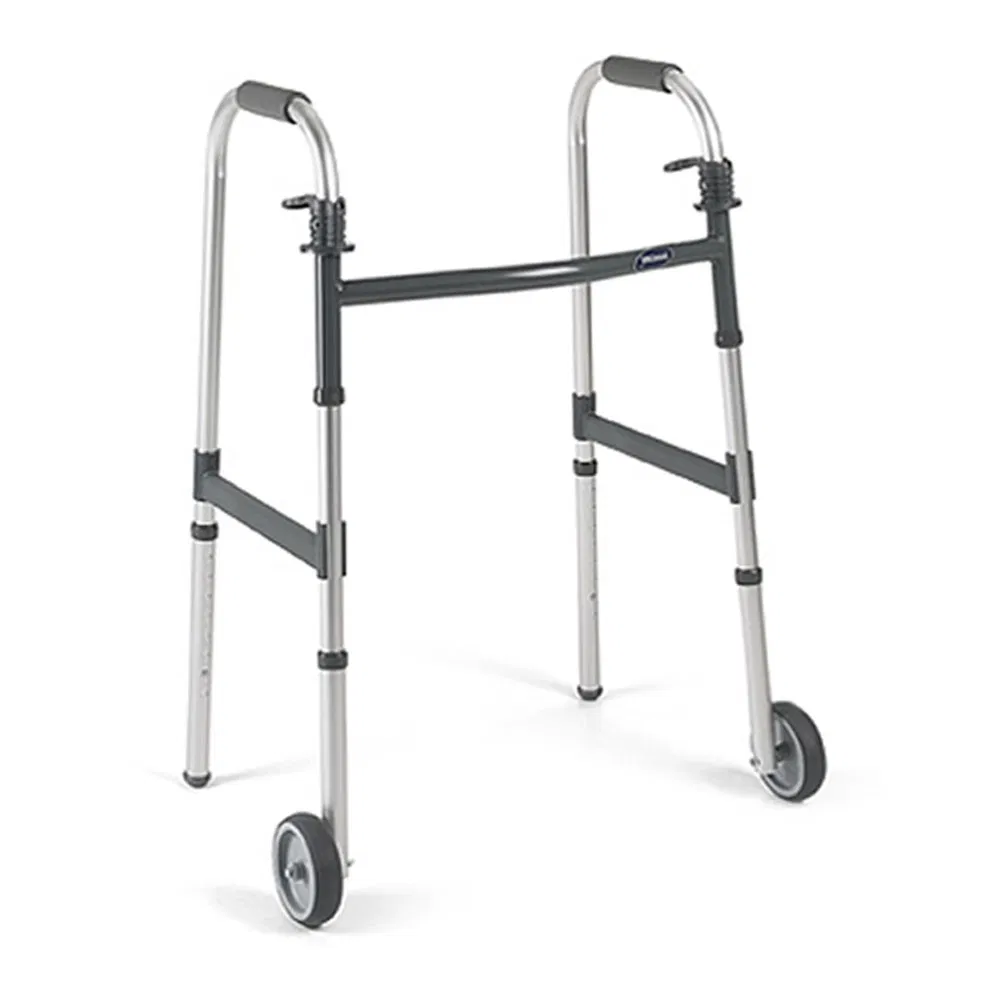 Reciprocal Swing Walker Mobility Walking Aids Foldable Aluminium