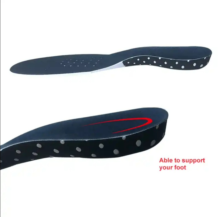 Wholesale Hot Sale EVA Gel+EVA Sport Foot Orthotic Arch Support Comfort Custom Printed Logo Shoe Insole
