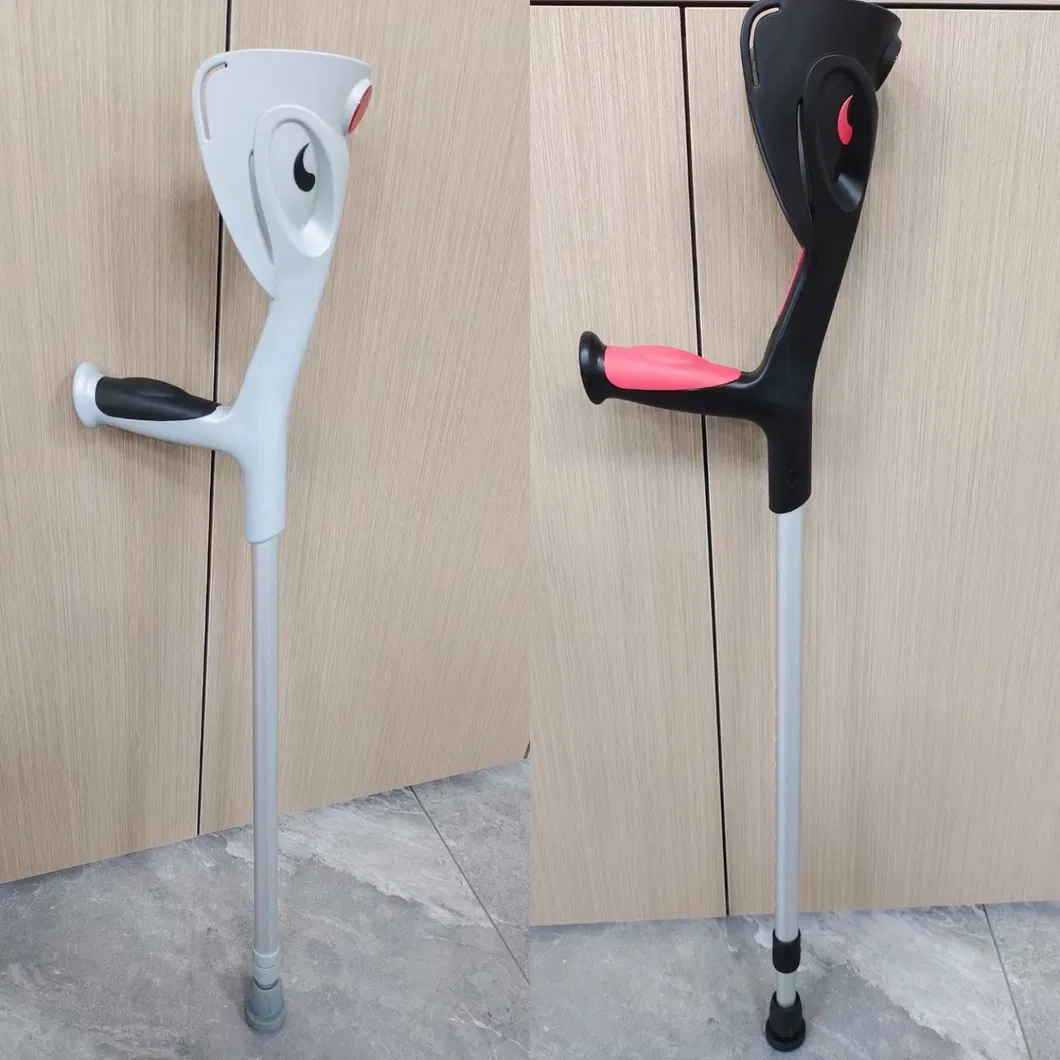 New Design OEM Aluminum Plastic Forearm Crutches