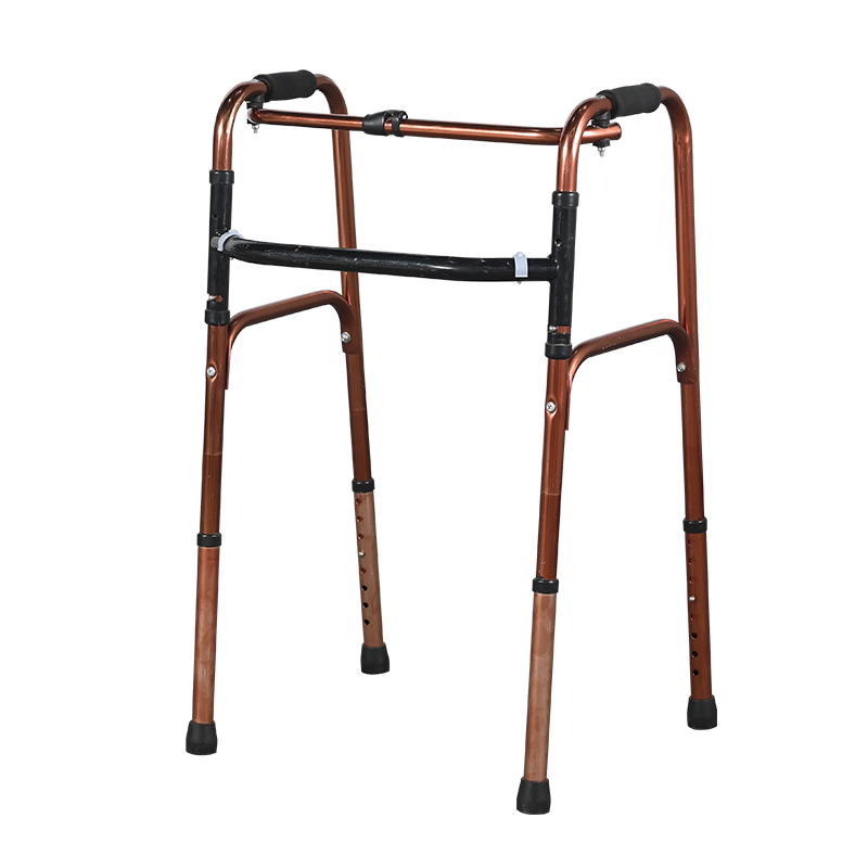 Factory Direct Sale Walker Folding Mobility Aid Frame Walking Aids for Adults and Elderly People