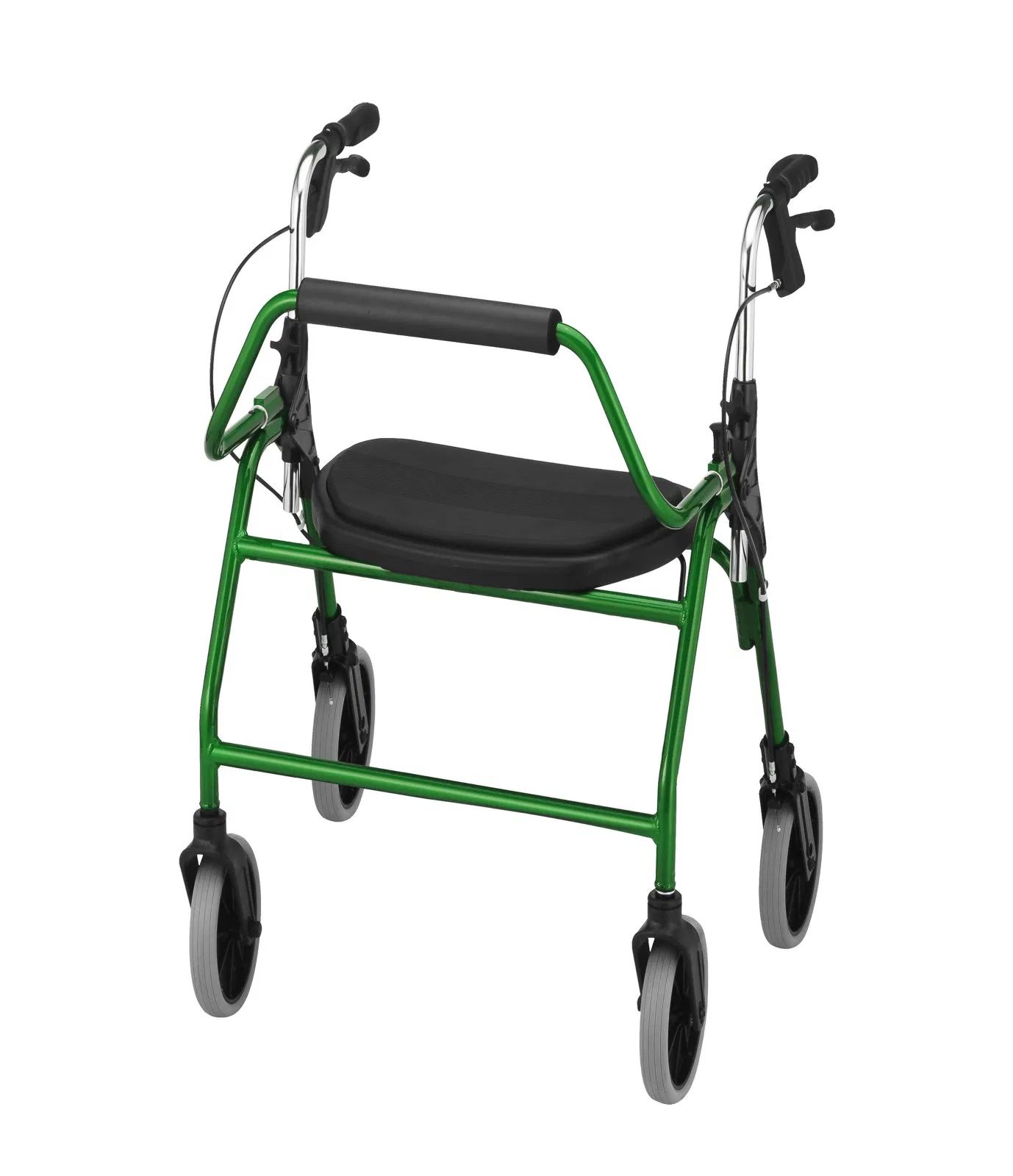 Lightweight Power Wheelchair Elderly Folding 4 Wheel Electric Rollator Walker with Seat