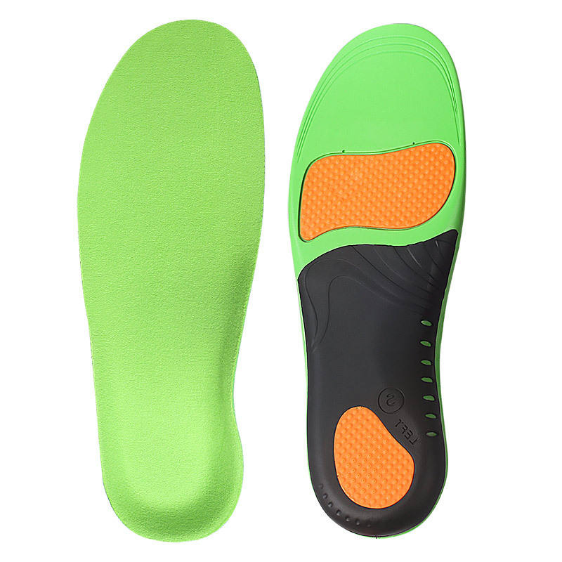 Foot Support Shoe Insole Heel Insert Pad Custom PU Arch Support Sports &amp; Insoles Orthotics Insole Supports