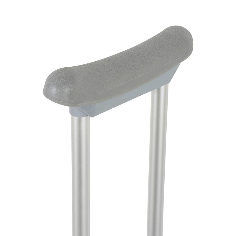 Arm Walking Cane Stick Lightweight Aluminum Axillary Crutches, L Type