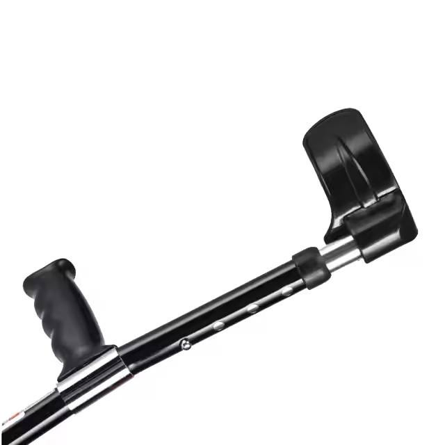 Elbow Crutch for Elderly and Disabled Black Walking Aid Cane Forearm Crutches