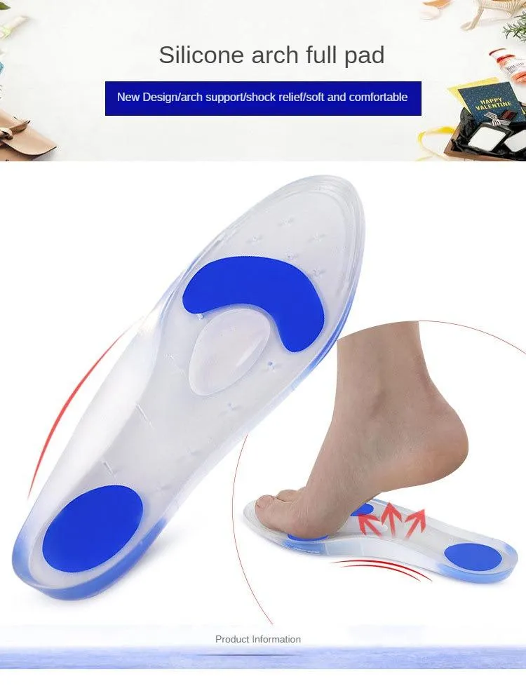 Silicone Orthotic Insoles Detail
