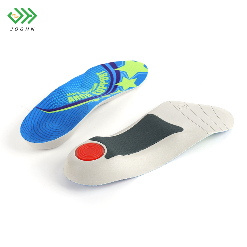Joghn High Elastic Women Flat Foot Orthopedic 3/4 Length Orthotics Insoles Manufacturer