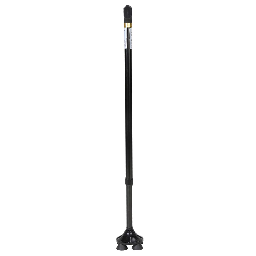 Adjustable 4 Prong Walking Cane for Seniors and Mobility Aid