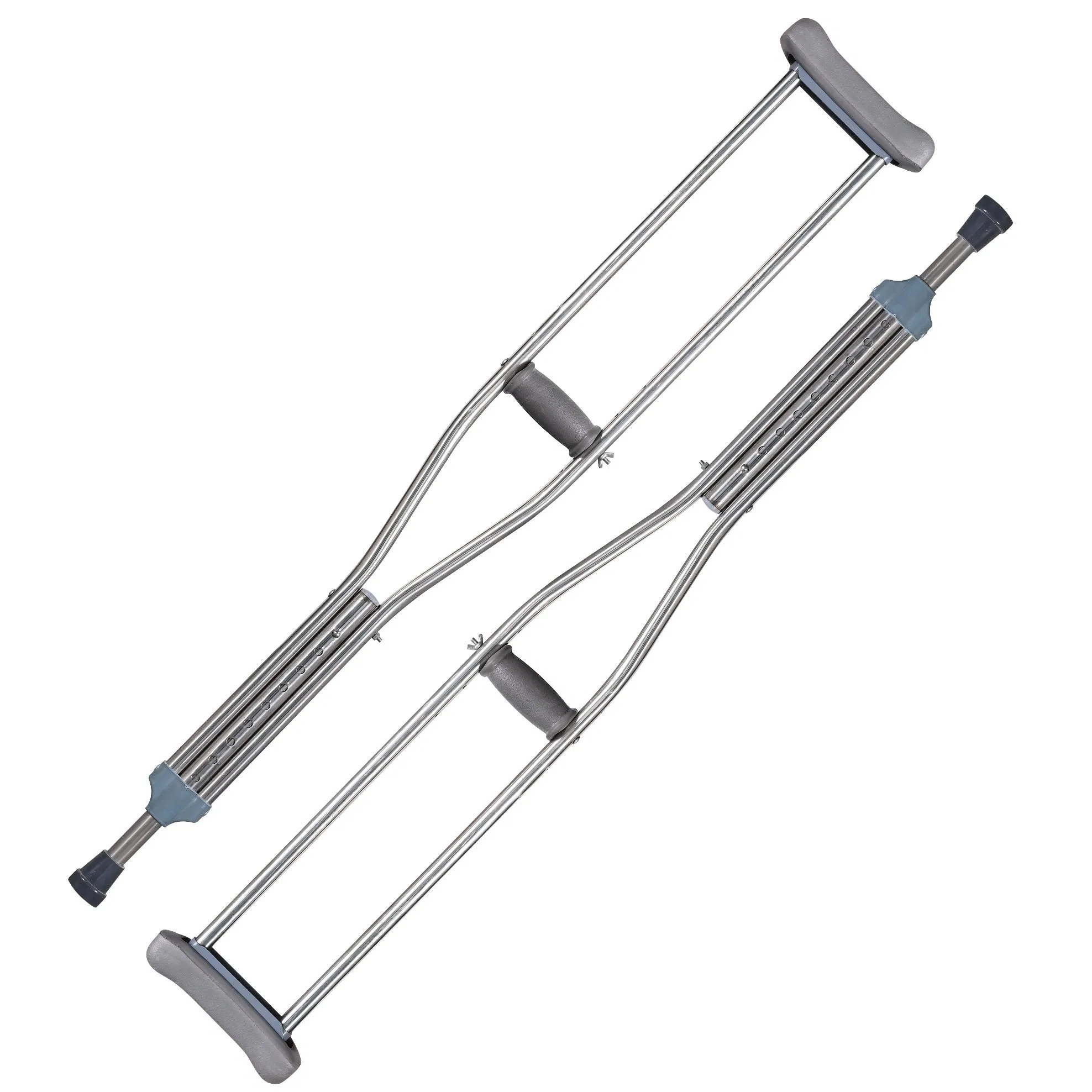 Hot Sale Rehabilitation Therapy Supplies Aluminum Portable Elbow Forearm Underarm Crutches