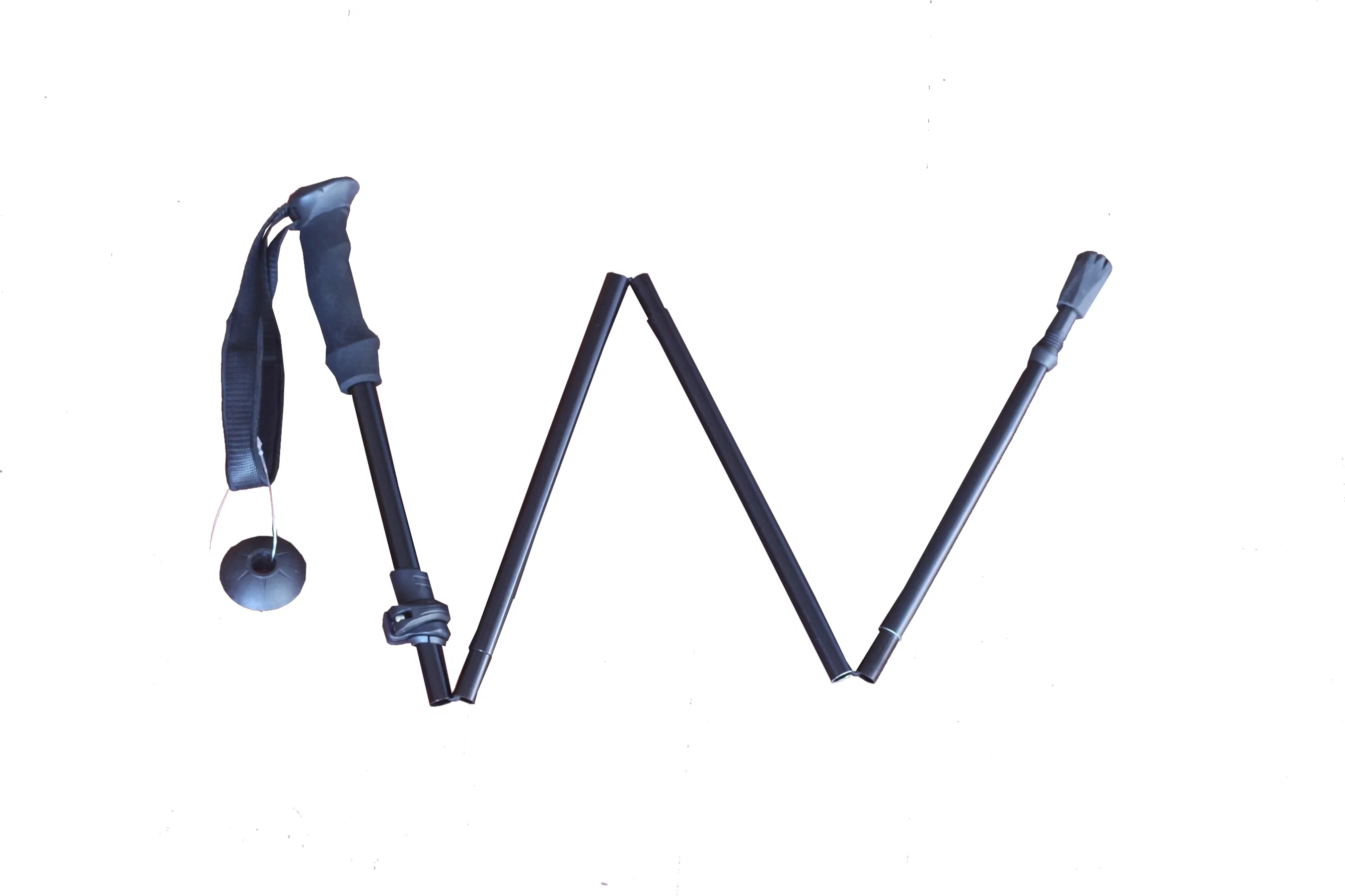 Foldable Fast Locker Hiking Pole for Outdoor (MW1043)