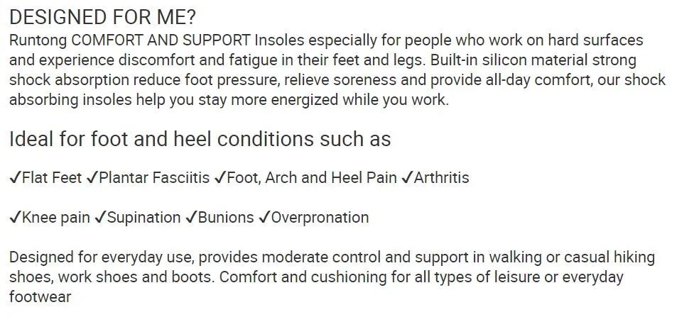 Arch Support Insole 4