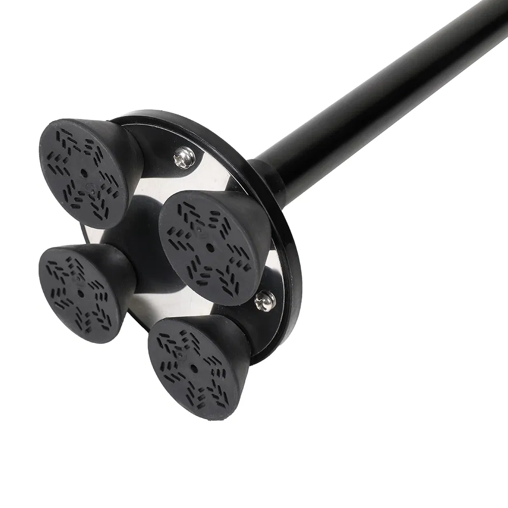 Adjustable 4 Prong Walking Cane for Seniors and Mobility Aid