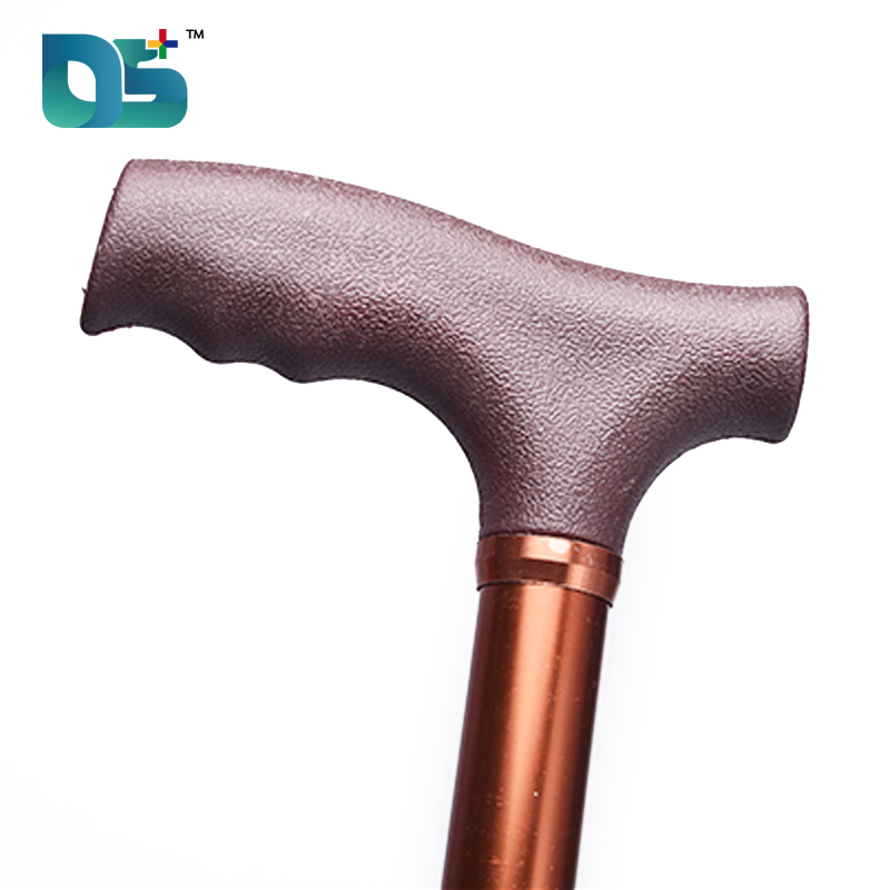 Portable Adjustable Height Folding Lightweight Aluminum Orthopaedics Forearm Walking Cane Stick Walking Crutches