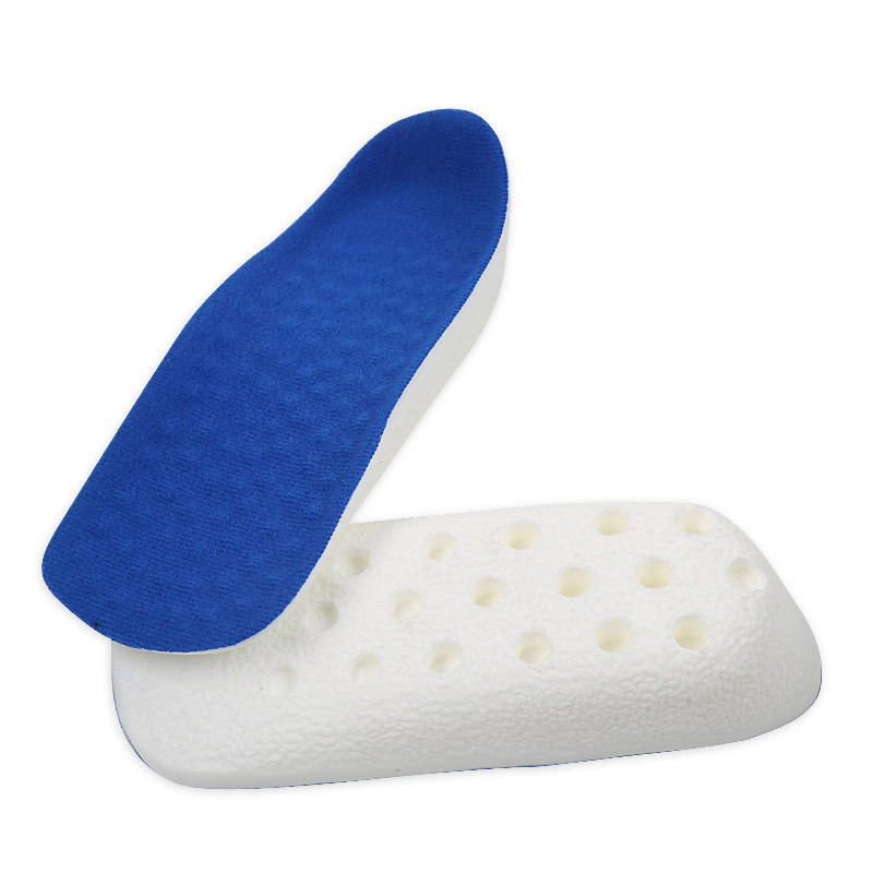 Breathable Comfortable EVA Insoles Invisible Height Increasing Pad Heel Shock Absorption Insoles
