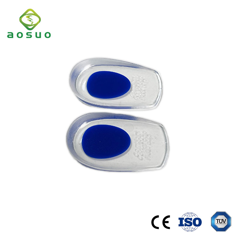Silicone Half Pad Heel Cushion-Lightweight Arch Support Eco-Friendly