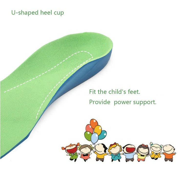 PU Falt Foot Arch Support Orthotic Insole Orthopedic Insoles