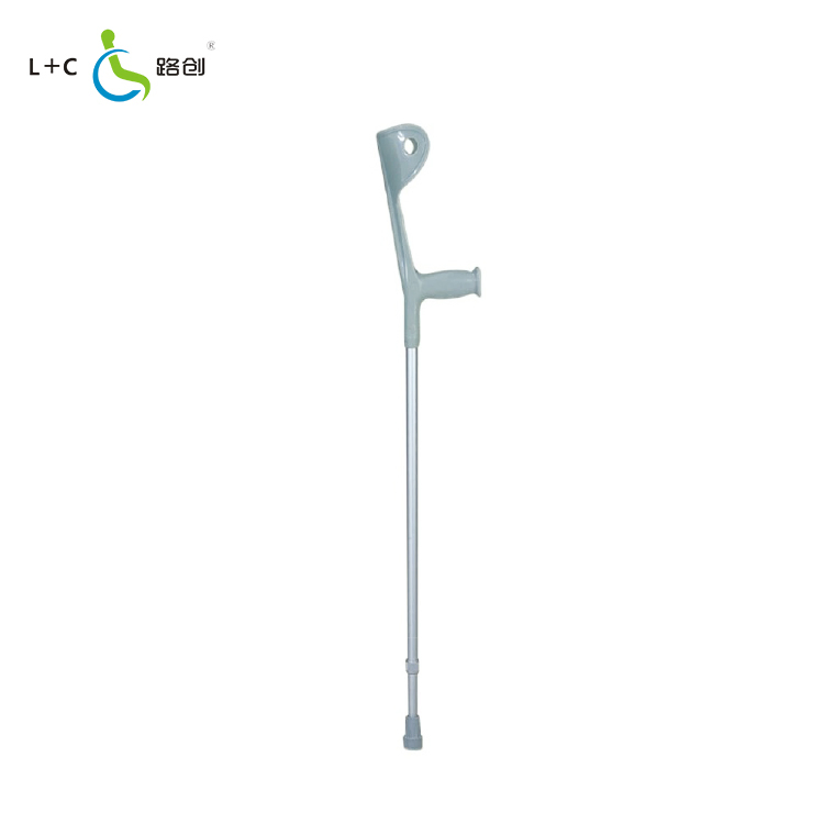 Underarm Elbow Crutches Adjustable Height for The Elderly Lightweight Aluminum