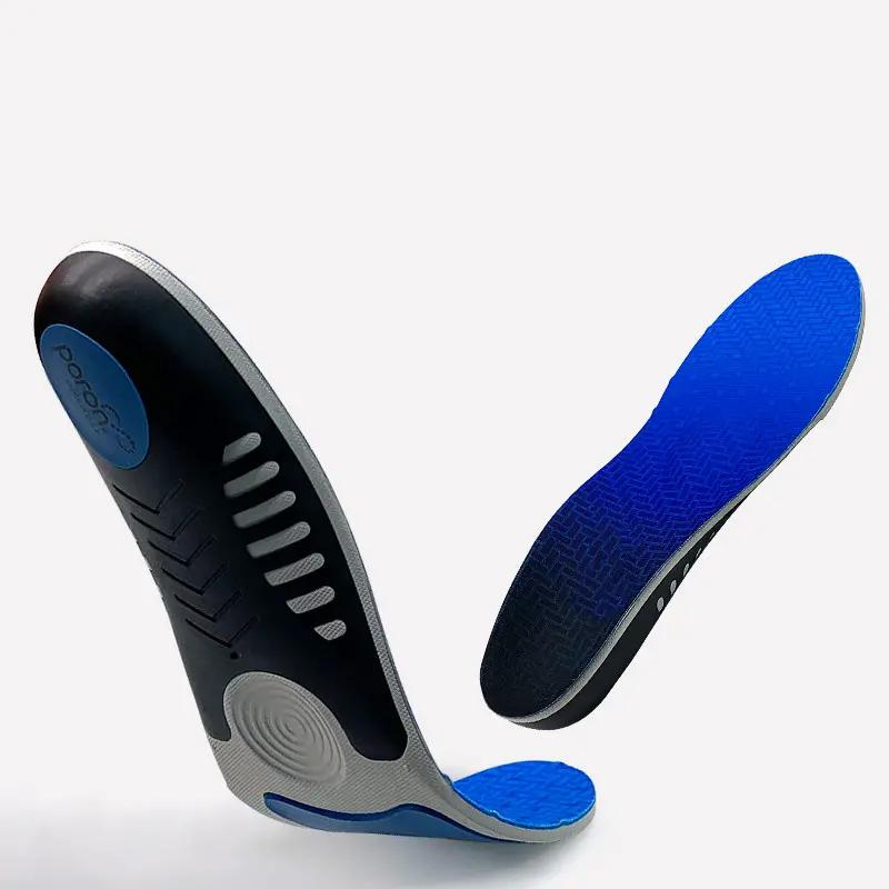 Custom EVA High Elastic Shock Absorption Breathable Sport Insoles