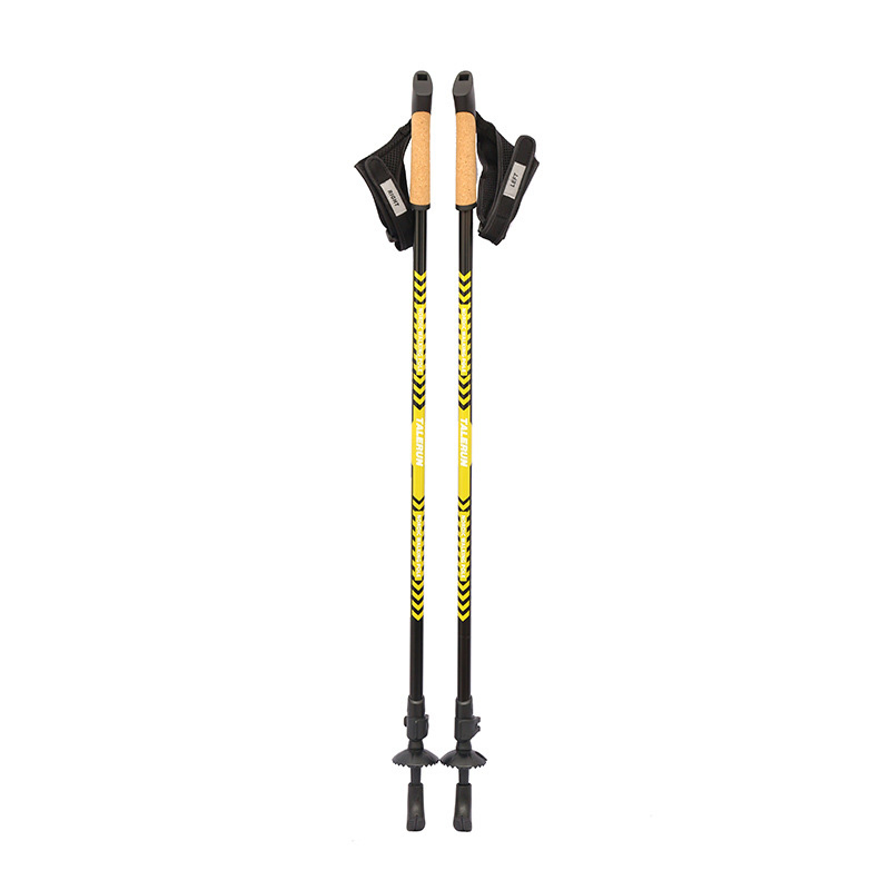 Outdoor Walking Exercise Adjustable Telescopic 2 Pack Nordic Walking Trekking Poles